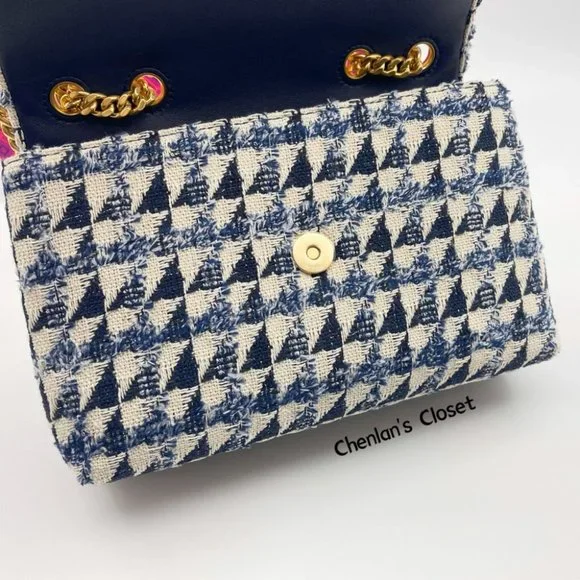 ✨NeW! Tory Burch Kira Tweeted Small Shoulder Bag - Picture 10 of 17